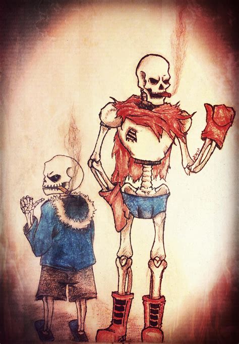 Sans And Papyrus Undertale By Alkoteam On Deviantart