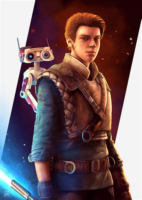 Artstation Star Wars Jedi Fallen Order Cal Kestis And Bd 1 Shenzi