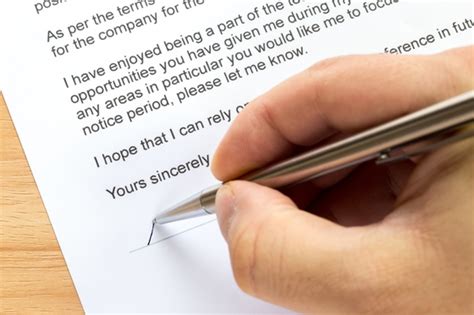 He/she will pass it on to you. How to Write a Resignation Letter that Doesn't Burn Bridges