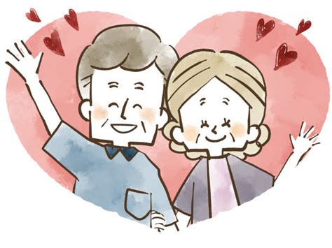 asian mature couple illustrations royalty free vector graphics and clip art istock