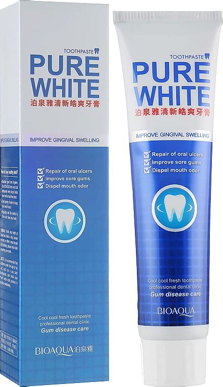 УЦІНКА Зубна паста Bioaqua Toothpaste Fresh Mint Pure White купити