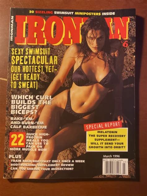 Ironman Magazine March Swimsuit Spectacular Bodybuilding Fitness Muscle Picclick
