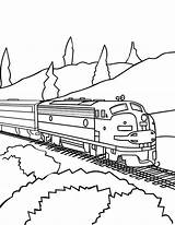 Train Coloring Trains Freight Drawing Csx Railroad Caboose Bnsf Printable Awesome Track Passenger Colorluna Sketch Sheets Template Getdrawings Getcolorings Luna sketch template