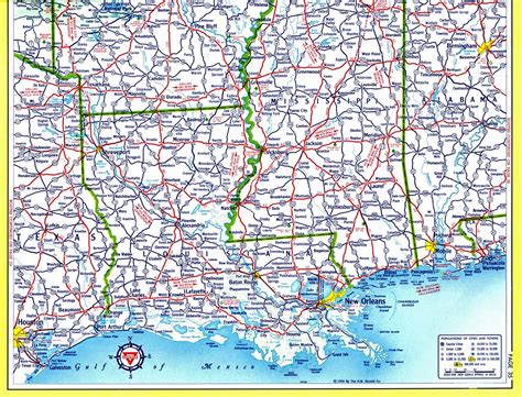 Road Map Louisiana Tommie Foutch