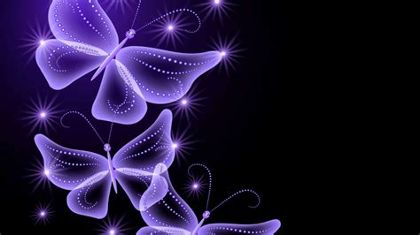 Free Download Neon Butterfly Backgrounds 1920x1080 For Your Desktop