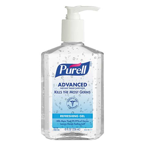 Purell Advanced Hand Sanitizer Gel 8 Oz Midwest Technology Products