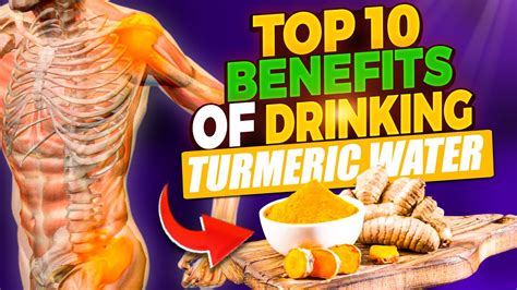 Top Health Benefits Of Drinking Turmeric Water Youtube