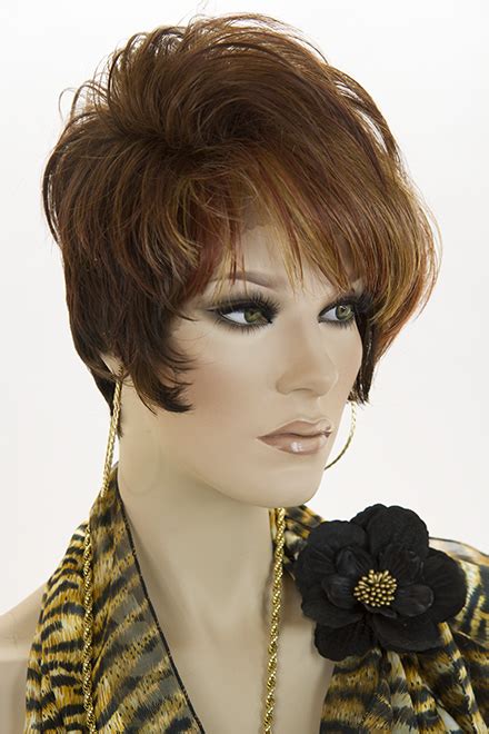 Best Wig Secret Quality Fashion Wigs With Style Short Lace Front Wavy Straight Brunette Red Wigs