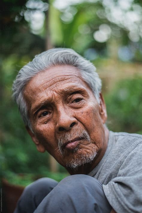 Asian Old Man Del Colaborador De Stocksy Chalit Saphaphak Stocksy