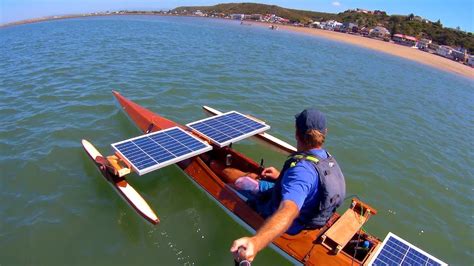 Solar Kayak New Propeller Test Youtube