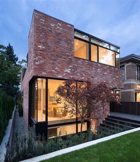Modern Brick House In Vancouver That Encourages Play Modern Brick
