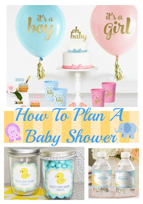 Planning for a baby financially. ow To Plan A Baby Shower (Party Tips)