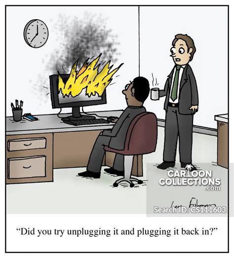 Pin On Tech Support And Technical Difficulties Cartoons