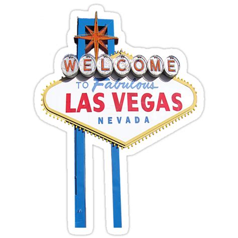 Welcome To Fabulous Las Vegas Stickers By Urbanphotos Redbubble