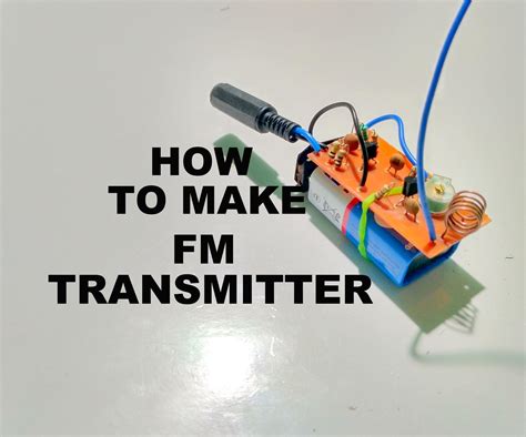 How To Make Fm Transmitter 5 Steps With Pictures Instructables