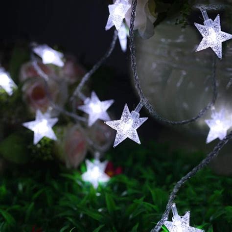 Led Twinkle Star String Lights The Best 2019 Outdoor Christmas Decor
