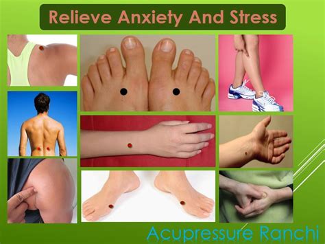 Acupressure And Natural Therapy Acupressure Points To Relieve Anxiety And Stress