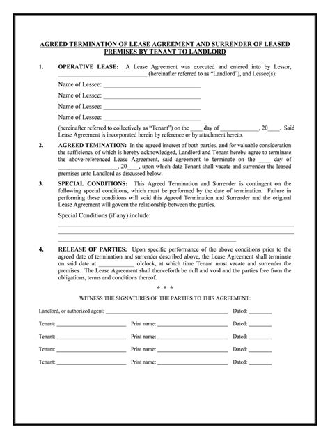 Surrender Form Fill Online Printable Fillable Blank Pdffiller