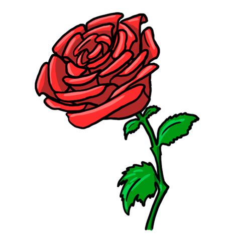 Rose Cartoon Drawing Free Download Clip Art Free Clip Art On