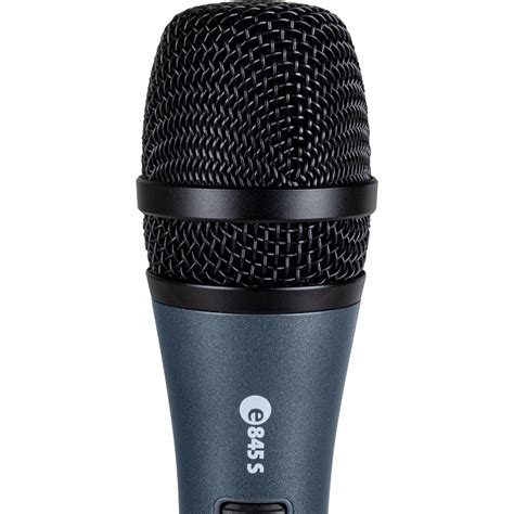 Microfone Dinâmico Super Cardióide E845 S Sennheiser