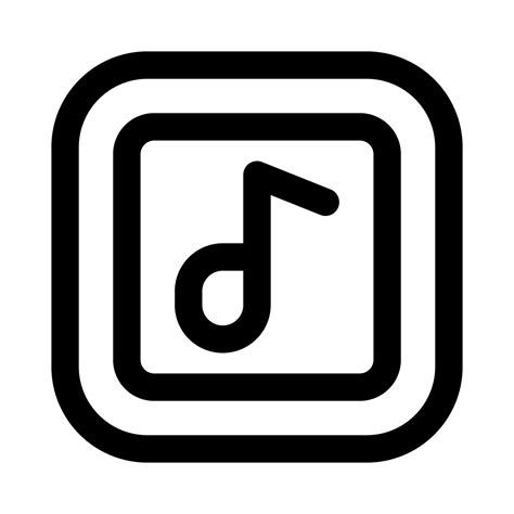 Music Icon For Your Website Mobile Presentation And Logo Design