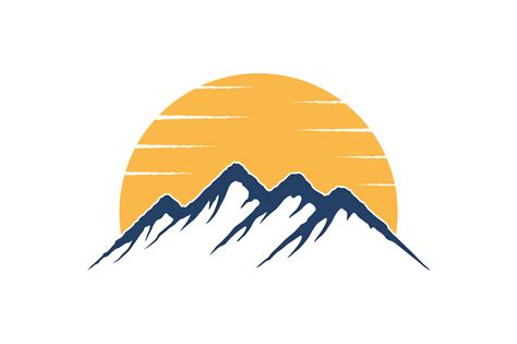 Mountain Logo Graphic By Skyacegraphic0220 · Creative Fabrica