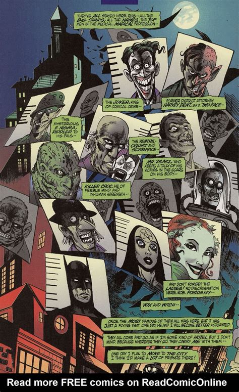 Batman Villains Secret Files Read All Comics Online