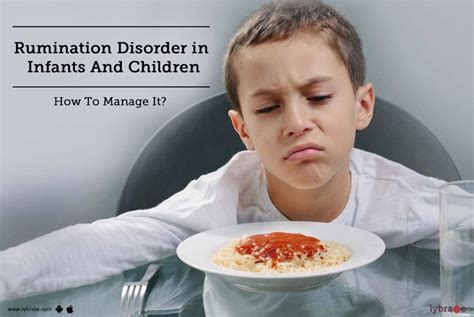 Rumination Disorder In Infants And Children How To Manage It By Dr