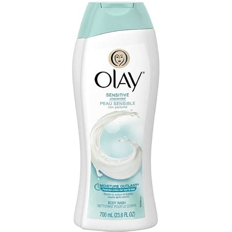 Olay Sensitive Body Wash Unscented 2360 Oz Pack Of 3