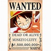 Luffy Wanted Poster Wallpapers - Top Free Luffy Wanted Poster ...
