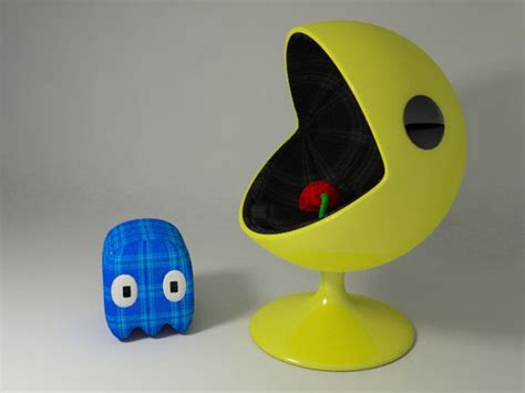 Funny Friday 28 Get Nostalgic With This Retro Pacman Chair And Ghost