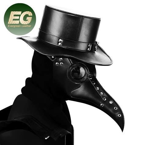 Sh2436 Black Masquerade And Funny Steampunk Plague Doctor Masks Wholesale