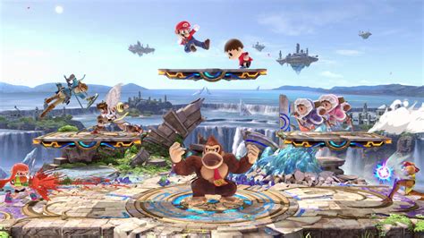 Super Smash Bros Ultimate HD Wallpaper Dynamic Fight Scene