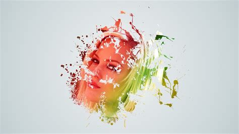 Special Paint Splash Effect Photoshop Tutorial Youtube