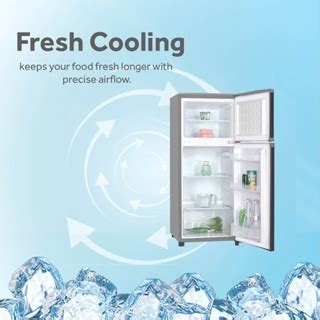 Haier Hrf D H Cu Ft L Fresh Cooling Direct Cool Two Door