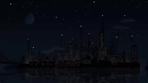 Midnight City Pixel Live Wallpaper Wallpaperwaifu