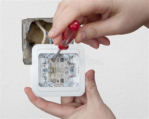See more ideas about light switch wiring, light switch, home electrical wiring. Repair Wiring Inside Apartment, Replacing Wall Light Switch, Close-up. Stock Photo - Image of ...