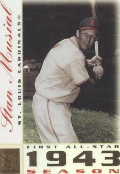 2003 Topps Tribute Perennial All Star Edition 27 Stan Musial For