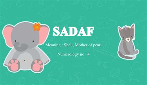 Sadaf Name Meaning
