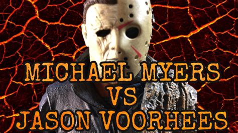 Michael Myers Vs Jason Voorhees Stop Motion Youtube