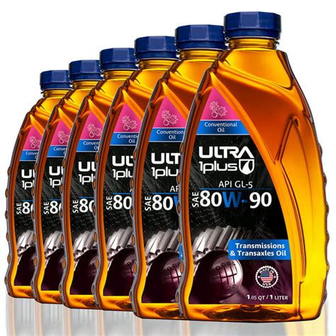 Ultra1plus Sae 80w 90 Gear Oil Api Gl 5 Quart
