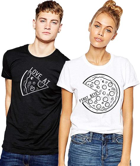 We can find most of the tiktok users matching bios with their best friends, and their dearest family members. YOUNG TRENDZ Mens Cotton Pizza Couple Bio Wash Tshirt :RS ...