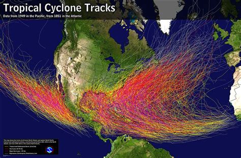 Florida Hurricane Track History Map Aotews