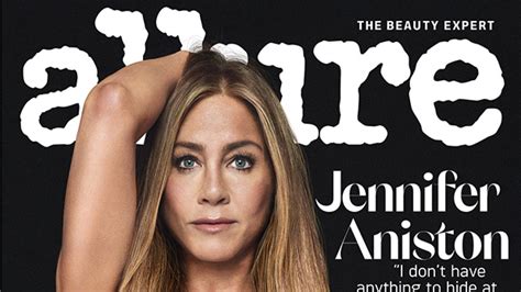 Jennifer Anistons Micro Bikini Top On ‘allure Cover Photos