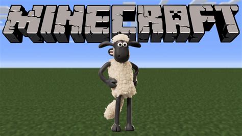 Minecraft Building Shaun The Sheep Youtube