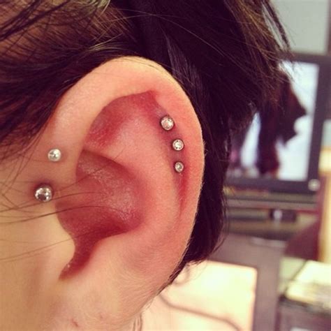 Triple Helix Piercing