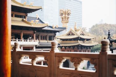 Beautiful Jingan Temple Downtown Shanghai Tumbex
