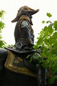Duke of Brunswick Charles II on horse in Geneva Switzerland