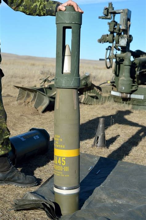 Canadian Army Artillery Successfully Tests Excalibur 155mm Gps Guided