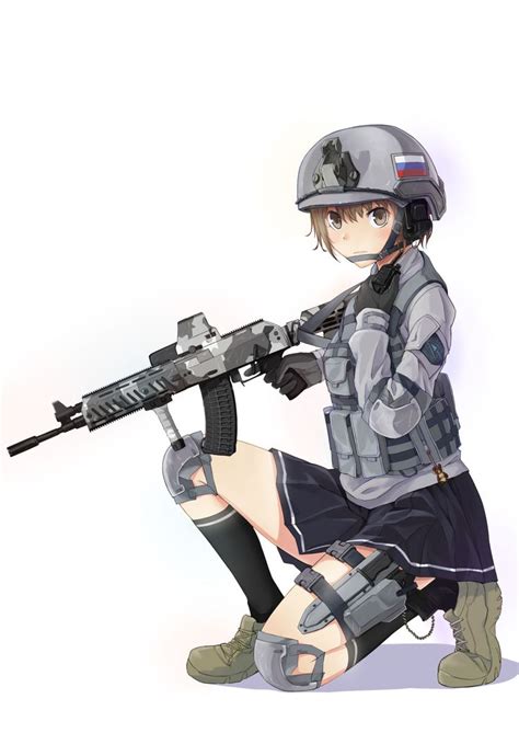 Anime Soldier Girl Combat 1126 Best Images About Militar Anime Girl On